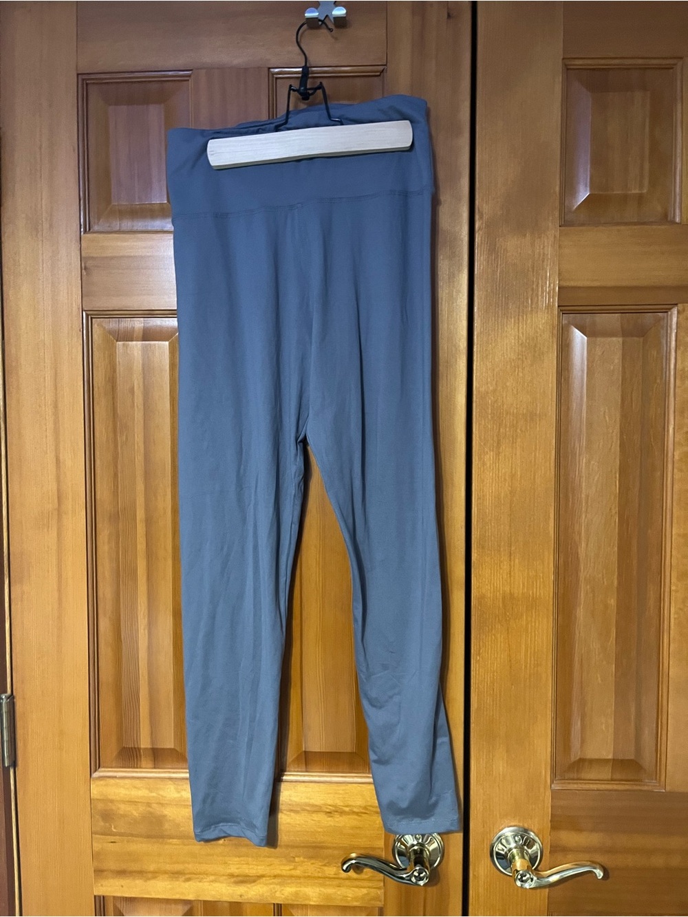 High-Waist grey Active Leggings